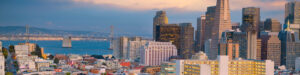San Francisco skyline (SFO)