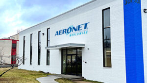 Aeronet Newark logistics and shipping warehouse